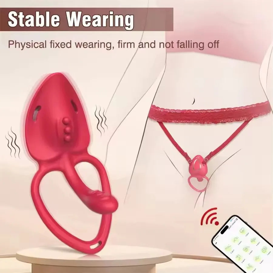 Adult Sex Toys Wearable with Panty Vibrator Female Couple Clitoral Vibrating Stimulator Sex Games Pleasure Adult Sex Toys 18