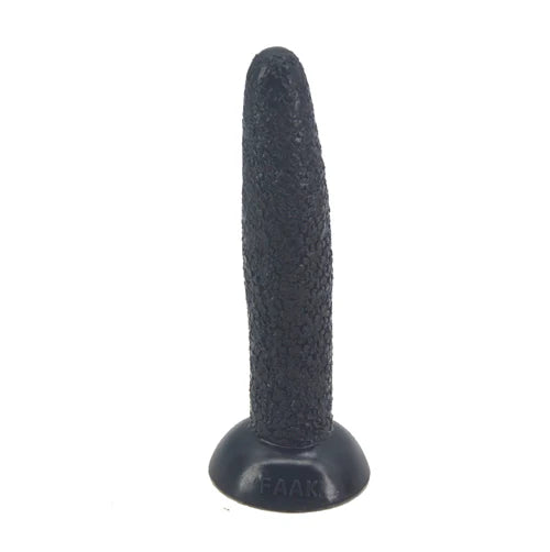 FAAK Gold Large Long Anal Plug With Suction Cup Fantasy Animal Dildos Butt Plug Sex Toys For Women Men Masturbator