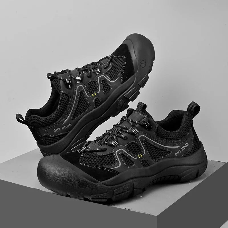 New Mesh Shoes Breathable Summer Shoes for Men Beach Casual Wear Sandals Man Quick Dry Wading Aqua Shoes Male Treking Footwear