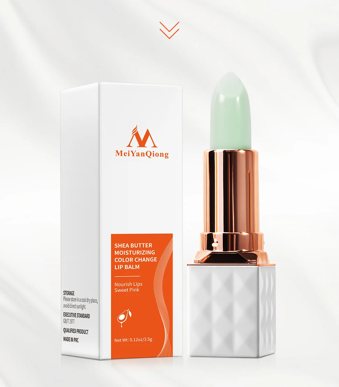 Shea Butter Moisturizing Color Change Lip Balm Skin Care Anti Aging Makeup Lip Care Beauty Nourishing Lipstick Plant Essence