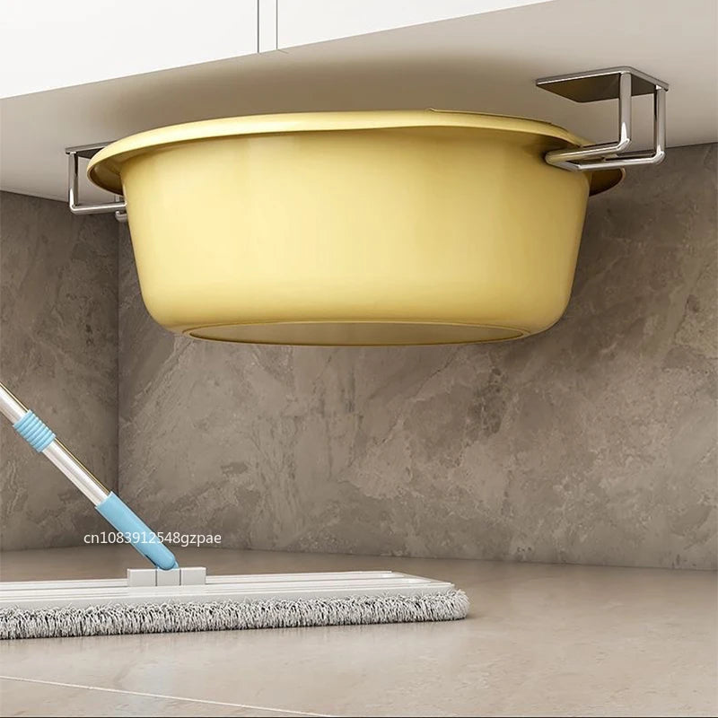 1/3/6pcs Stainless Steel Sink Sponge Rack For Sponge Steel Wire Ball Draining Paste The Inner Wall Of The Sink Kitchen Supplies