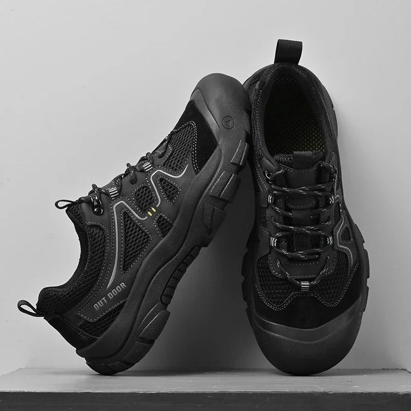 New Mesh Shoes Breathable Summer Shoes for Men Beach Casual Wear Sandals Man Quick Dry Wading Aqua Shoes Male Treking Footwear