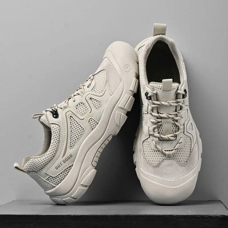 New Mesh Shoes Breathable Summer Shoes for Men Beach Casual Wear Sandals Man Quick Dry Wading Aqua Shoes Male Treking Footwear