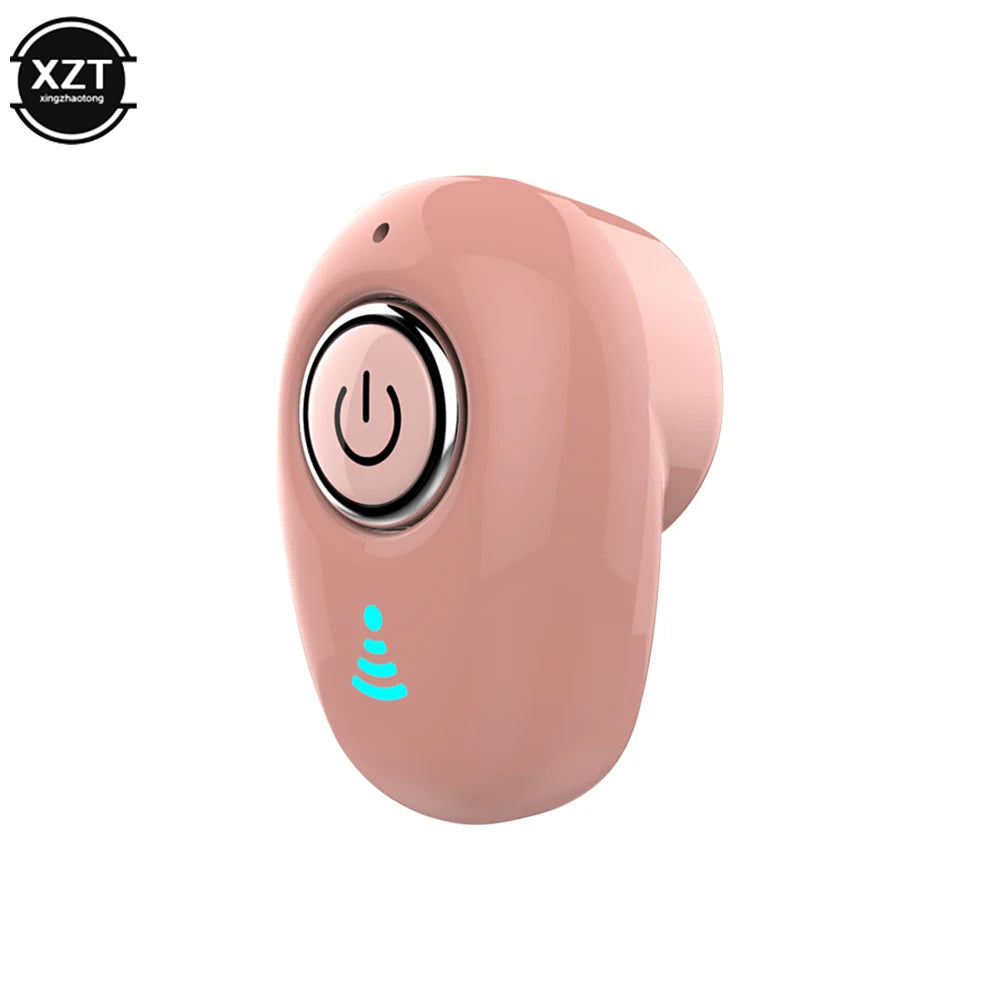 Mini Invisible Ture Wireless Earphone Noise Cancelling Bluetooth-compatible Handsfree Stereo Headset TWS Earbud With Microphone