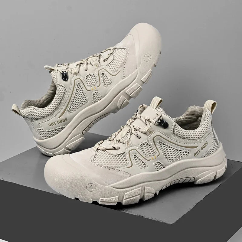 New Mesh Shoes Breathable Summer Shoes for Men Beach Casual Wear Sandals Man Quick Dry Wading Aqua Shoes Male Treking Footwear