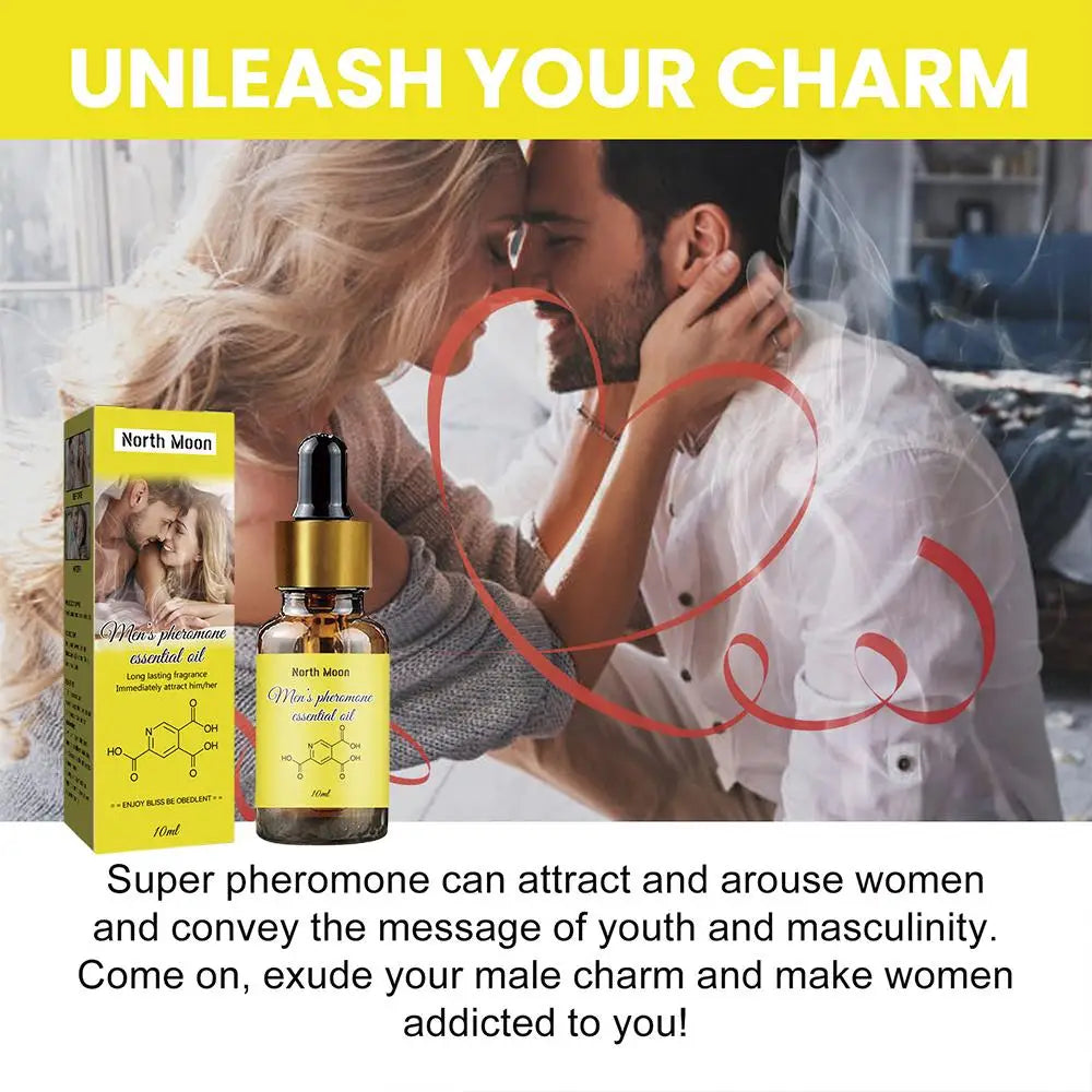 1/3/5PCS Natural Pheromone Fragrance Oil Attractant For Men Women Sexually Stimulating Perfume Sexy Temptation Flirting Perfume
