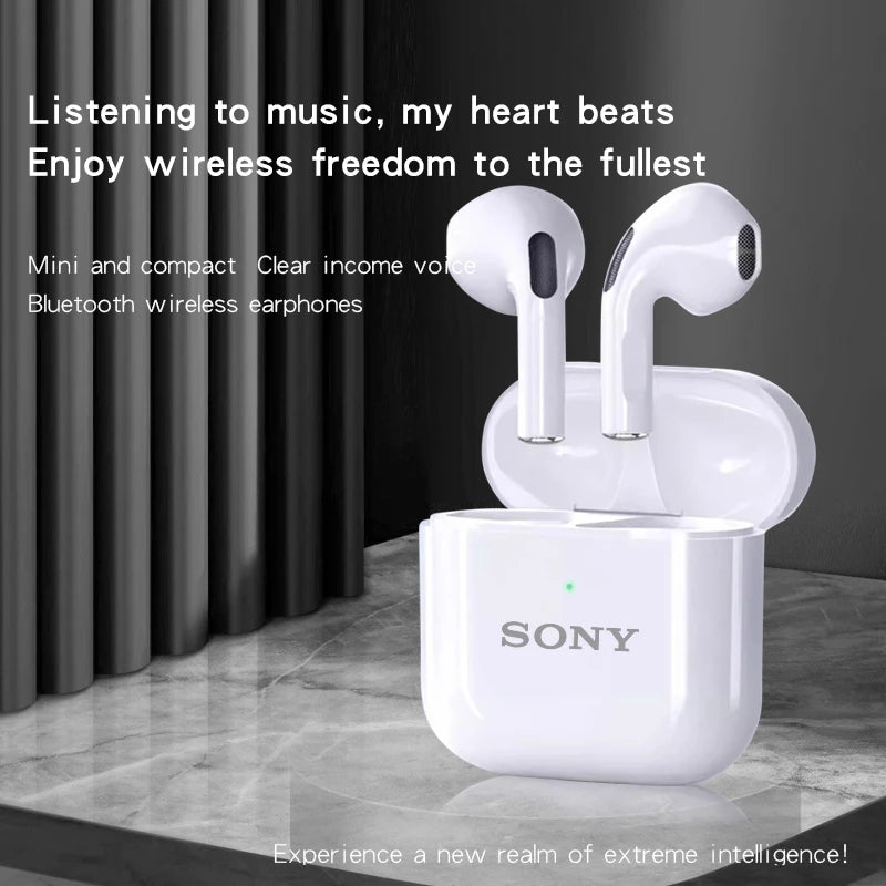 Original Sony Pro4 True Wireless Bluetooth Earphones Headphones HiFi Sound Low Latency Noise Reduction Earbuds for With mic