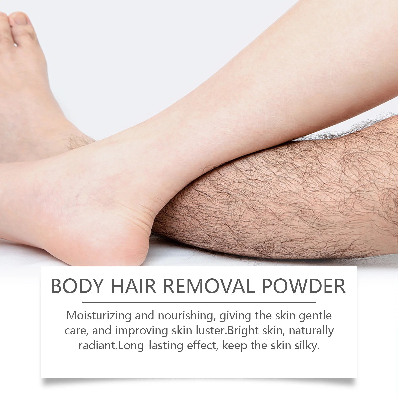 Body Hair Removal Powder Powerful Armpit Legs Arms Epilator Painless Depilatory Clean Hair Growth Inhibitor Woman Men Body Care