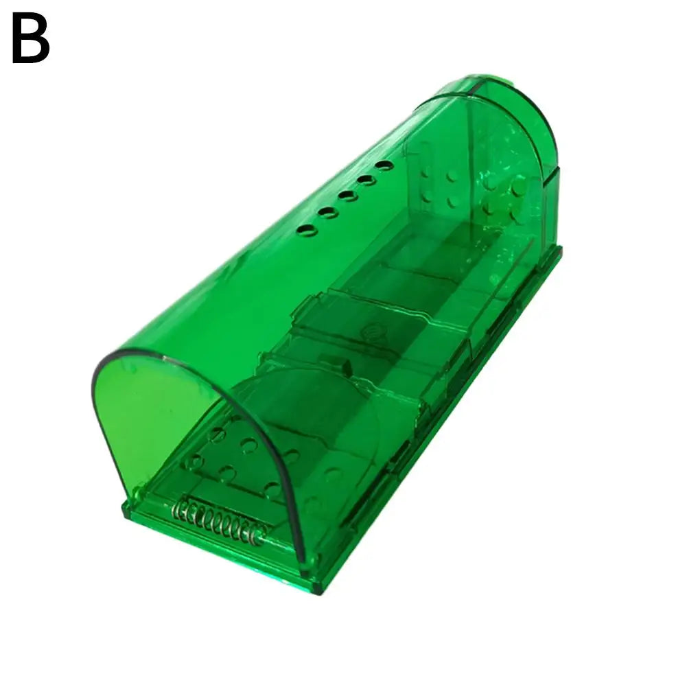 Reusable Mouse Trap Cage - Humane No Kill Rodent Catcher for Pet Control 1Pc Mouse Trap Cage Strong Mousetrap L1A1