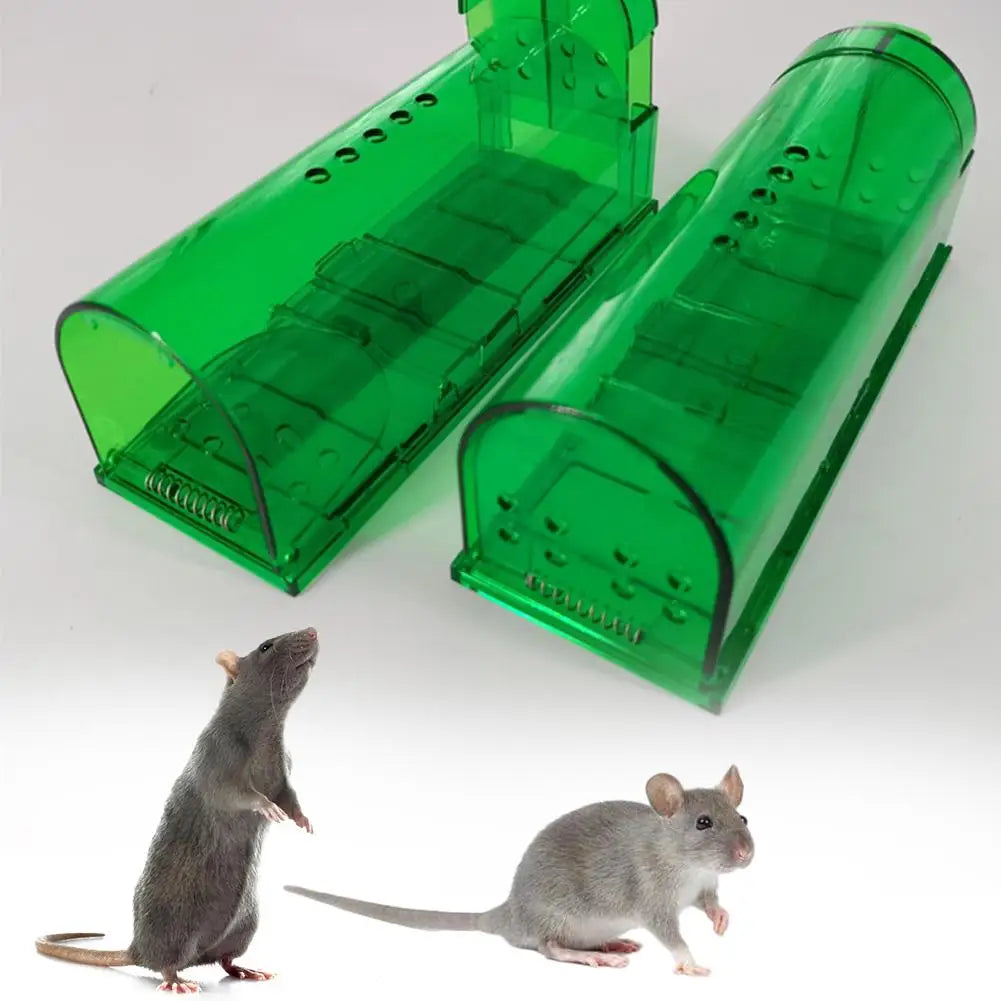 Reusable Mouse Trap Cage - Humane No Kill Rodent Catcher for Pet Control 1Pc Mouse Trap Cage Strong Mousetrap L1A1
