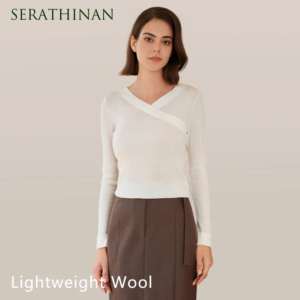 BC-291 Thin Top Quality For Women Knitted Woolen Pullover Wool Women's Sweater Knitwear Women Clothes