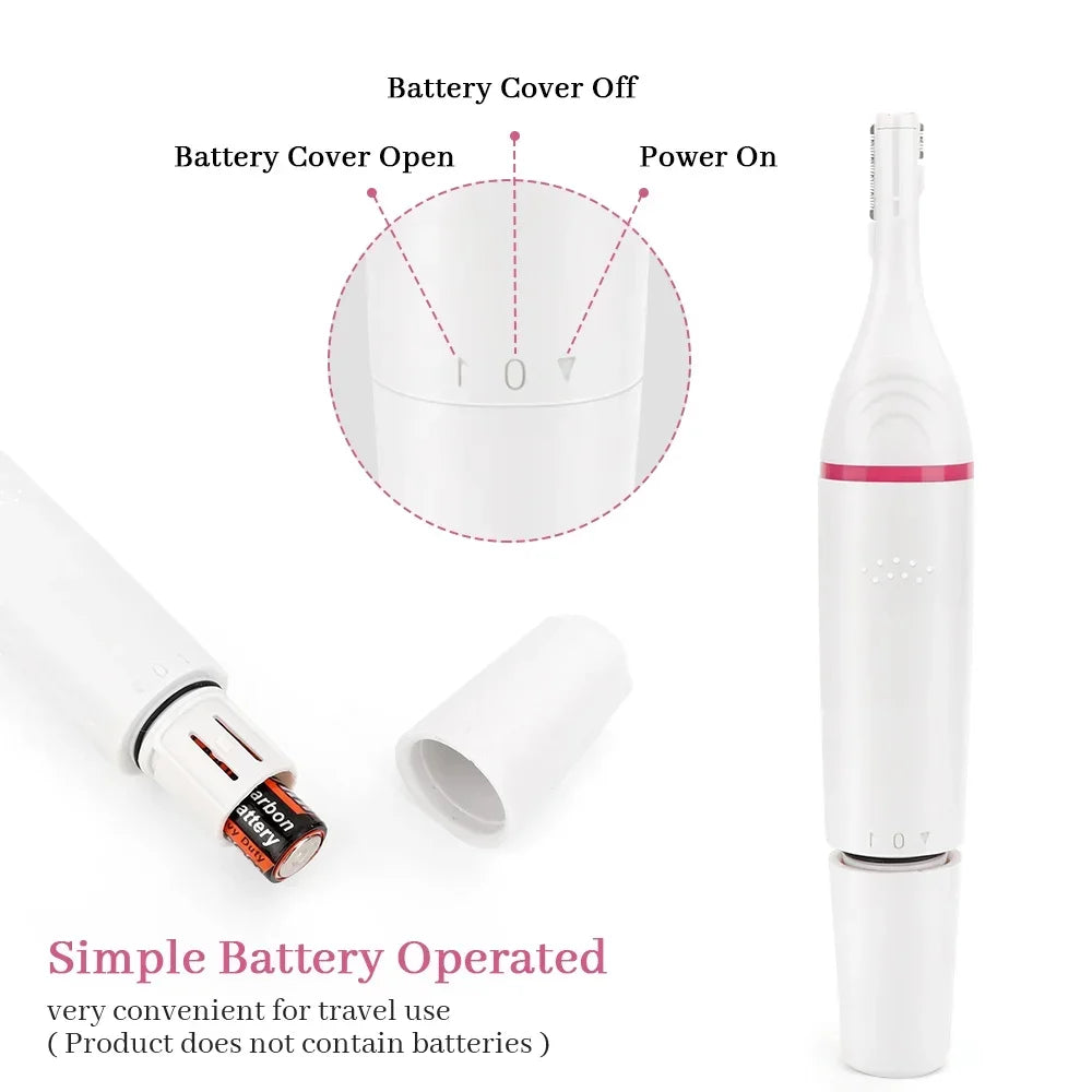 5 In 1 Body Hair Remover Epilator Electric Razor Clipper Shaver Trimmer Women Armpit Bikini Hair Leg Hair Pubic Hairs Trimmer