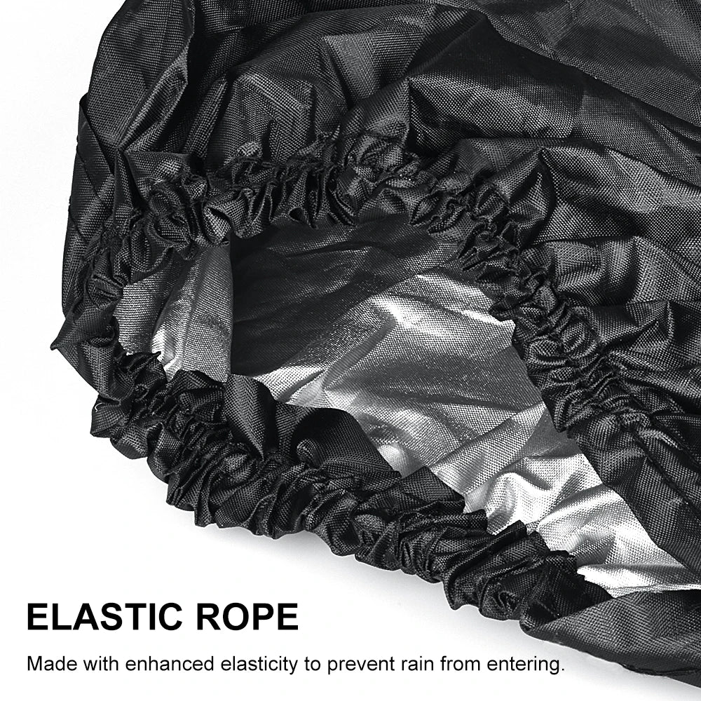 Motorcycle Cover Waterproof All Season Dustproof UV Protective Outdoor Indoor Scooter 190T Wear-resistant Fabric Motorbike Cover