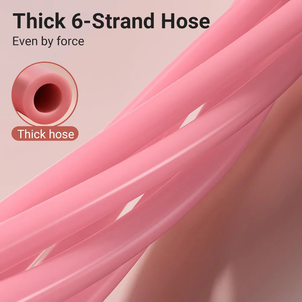 6-Tube Resistance Band Non-Slip Handles Household Fitness Yoga Abdominal Strengthening Sit-Up Assistive Sports Exercises At Gym