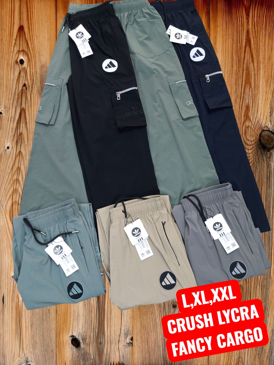 Trouser crushed Fabric