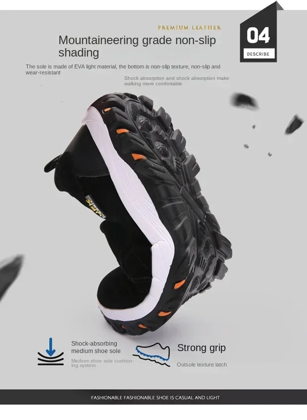 2025 New Outdoor Hiking, Camping, Running, Jogging, Leisure Hiking, Waterproof, Anti Slip, Breathable Sports Shoes, Size 38-50
