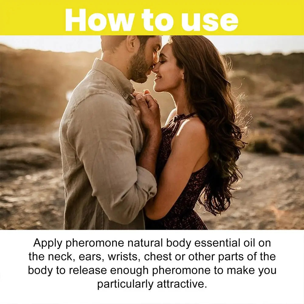 1/3/5PCS Natural Pheromone Fragrance Oil Attractant For Men Women Sexually Stimulating Perfume Sexy Temptation Flirting Perfume
