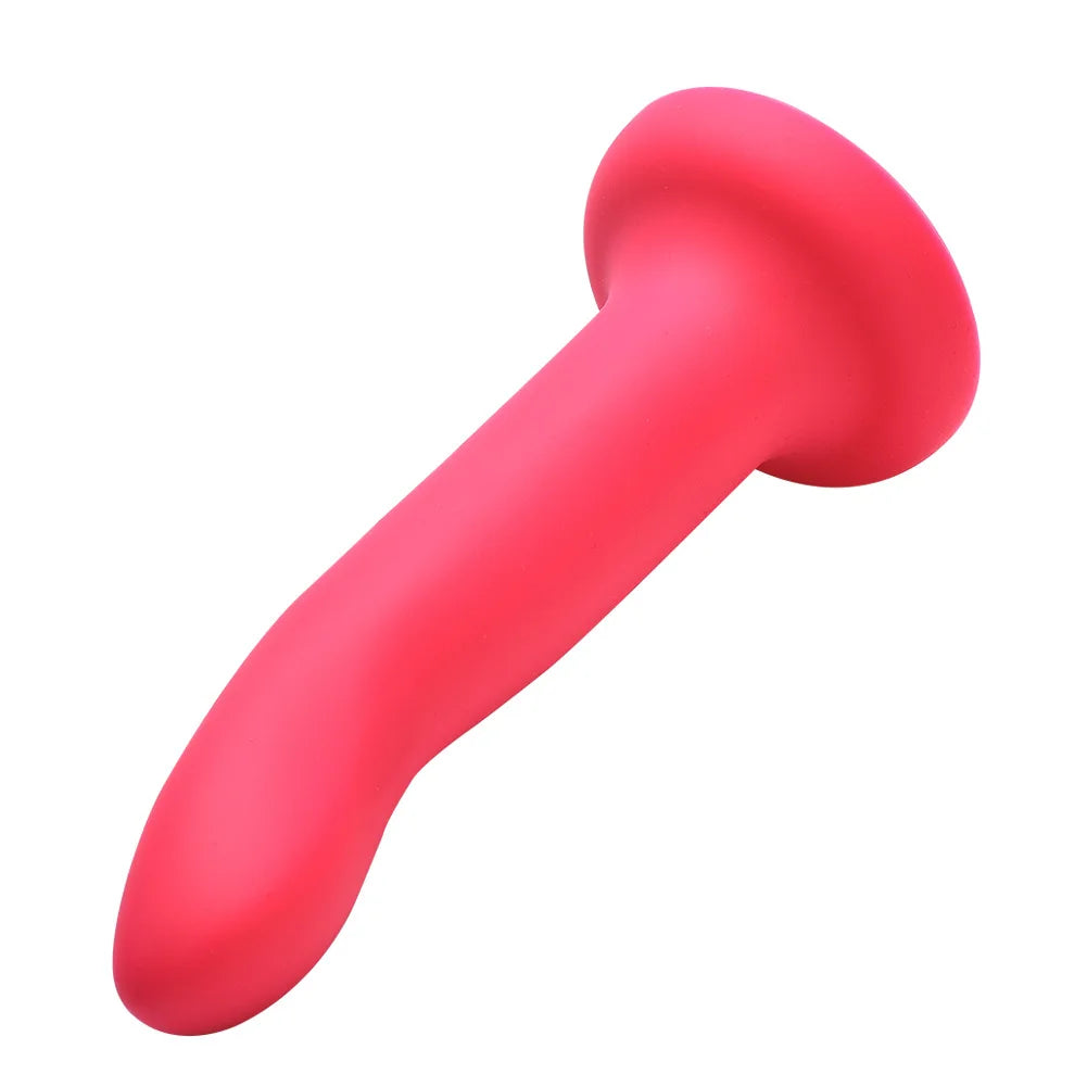 Realistic Dildo with Strong Suction Cup Liquid Silicone pink penis G Spot Masturbator for Women Men Anal Sex Toys 14-21cm