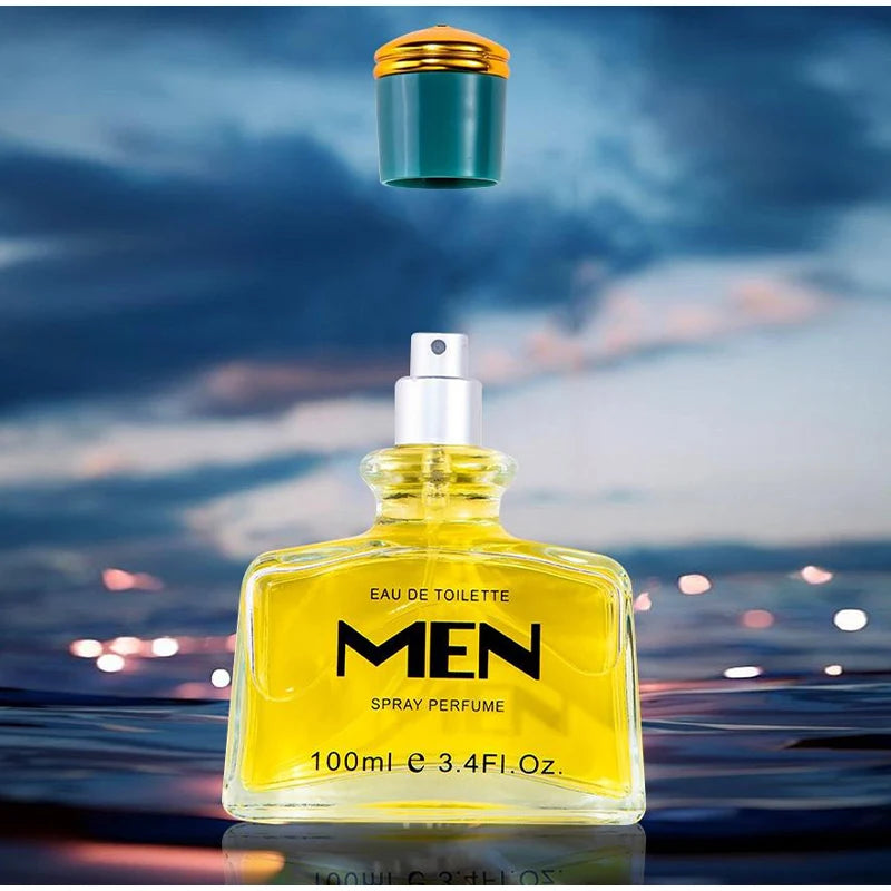 Men's Perfume 100ml Cologne Fresh Lasting Temptation Fragrance Charming Pheromone Spray Man Confidence Perfume