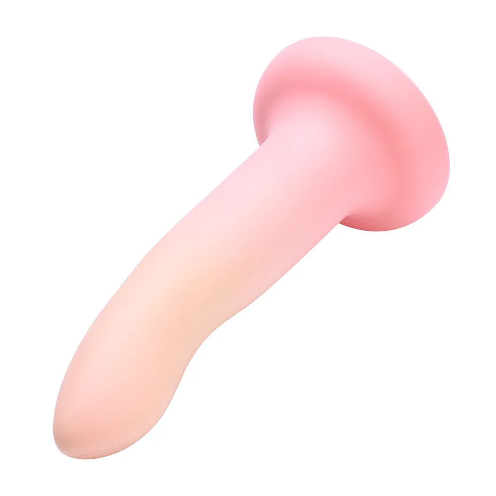Realistic Dildo with Strong Suction Cup Liquid Silicone pink penis G Spot Masturbator for Women Men Anal Sex Toys 14-21cm