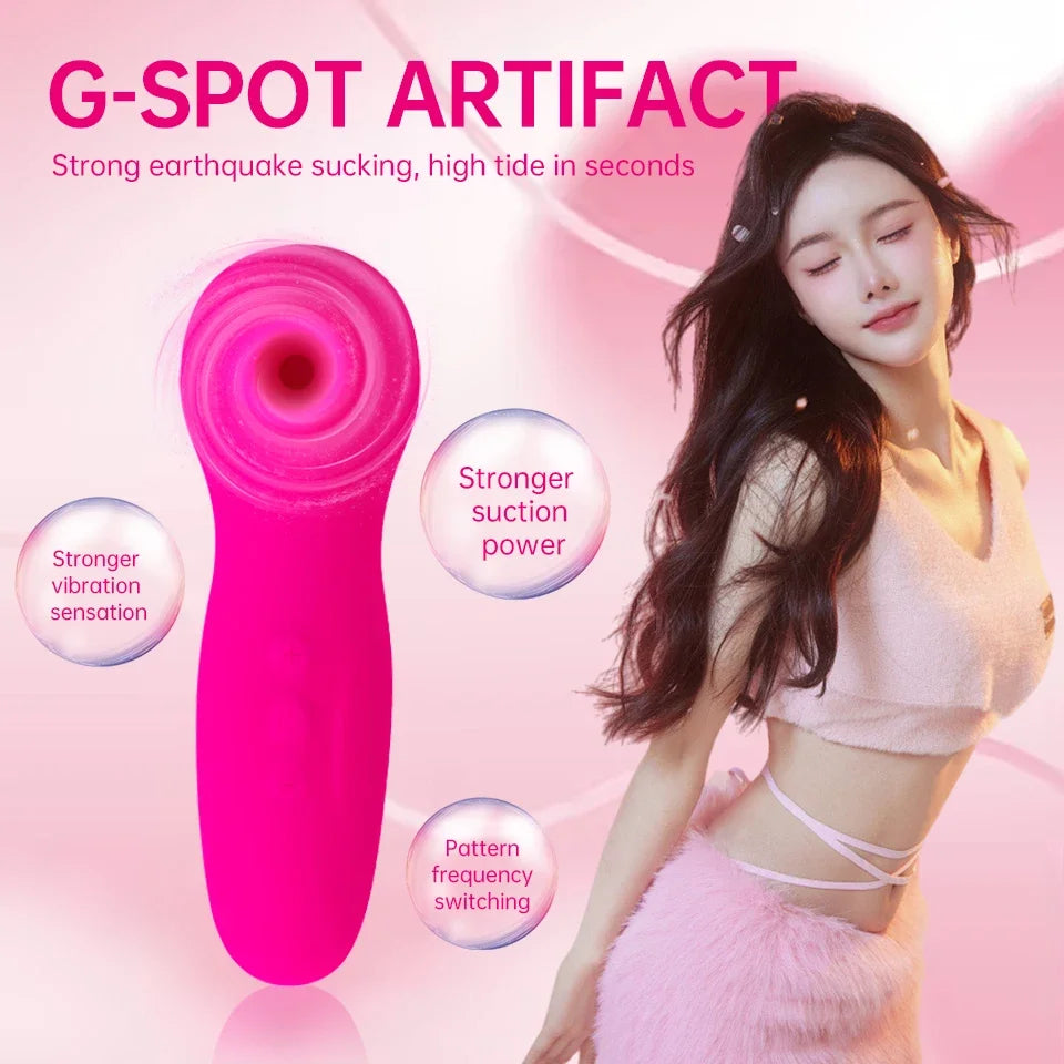 Sex Toys for Woman Toy Vibrator Sucking Vibrator Female Clit Nipple Oral Vacuum Stimulator Massager Sex Toys for Women Couples
