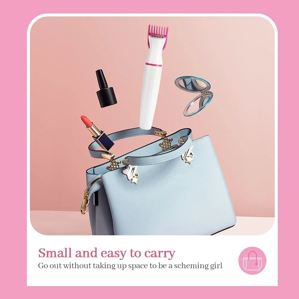 5 In 1 Body Hair Remover Epilator Electric Razor Clipper Shaver Trimmer Women Armpit Bikini Hair Leg Hair Pubic Hairs Trimmer