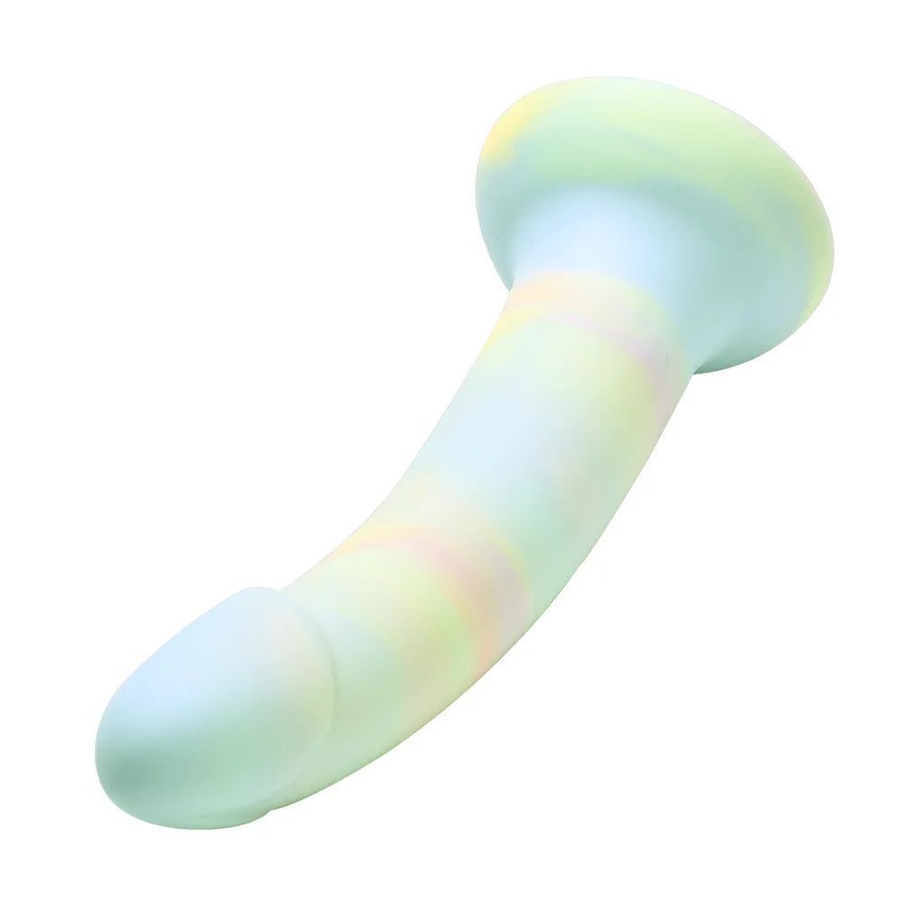 Realistic Dildo with Strong Suction Cup Liquid Silicone pink penis G Spot Masturbator for Women Men Anal Sex Toys 14-21cm