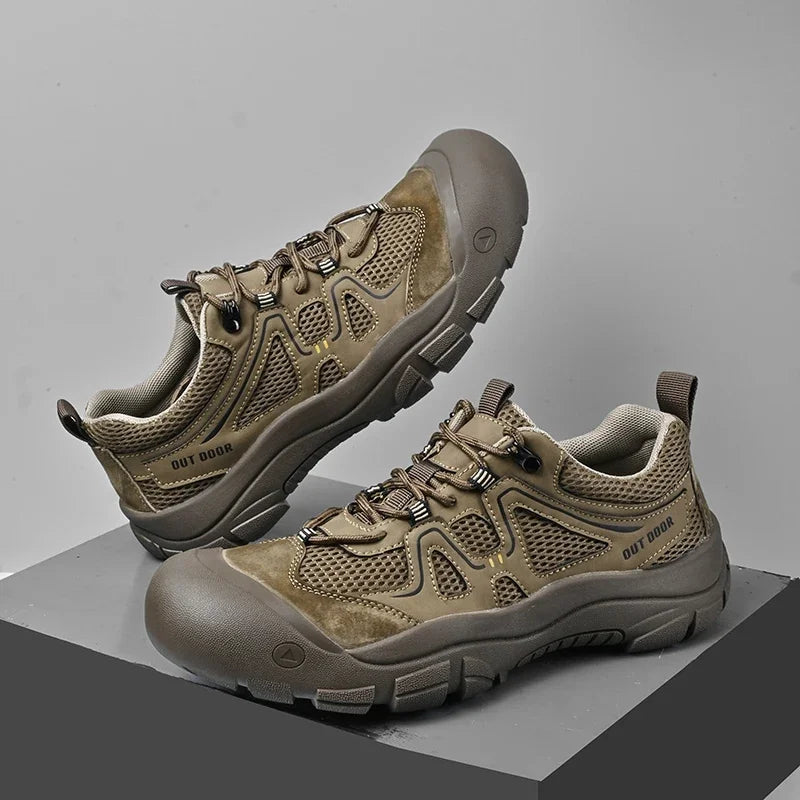 New Mesh Shoes Breathable Summer Shoes for Men Beach Casual Wear Sandals Man Quick Dry Wading Aqua Shoes Male Treking Footwear