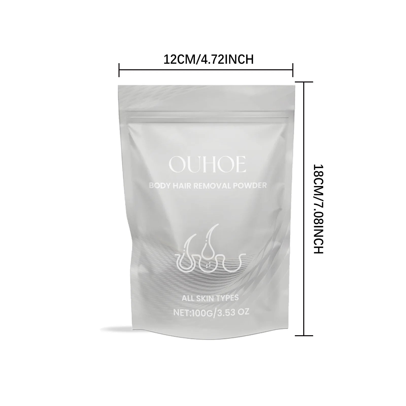 Body Hair Removal Powder Powerful Armpit Legs Arms Epilator Painless Depilatory Clean Hair Growth Inhibitor Woman Men Body Care