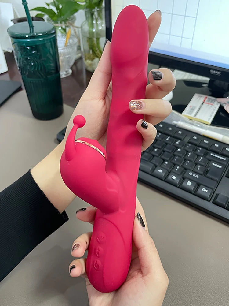 Adult Thrusting Sex Toy for Women Dildo Vibrator Sucking Clitoral Stimulation Female Masturbators Couples Games Sexual Pleasure