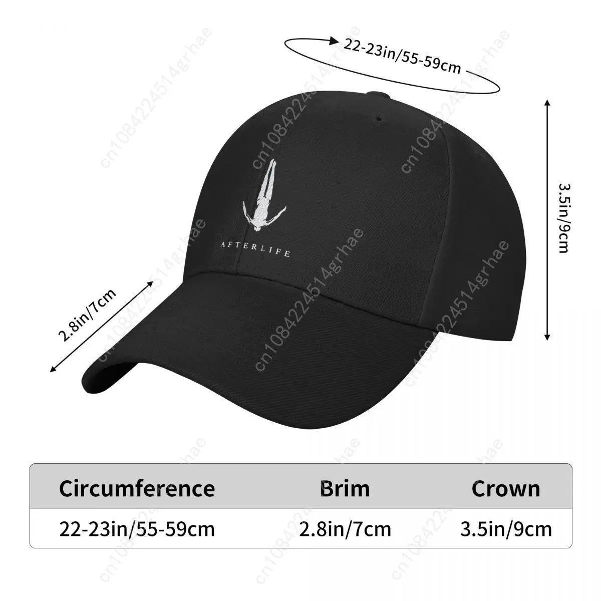 Afterlife Ibiza Trucker Hat Hats Woman Cap For Women Men's Baseball Cap