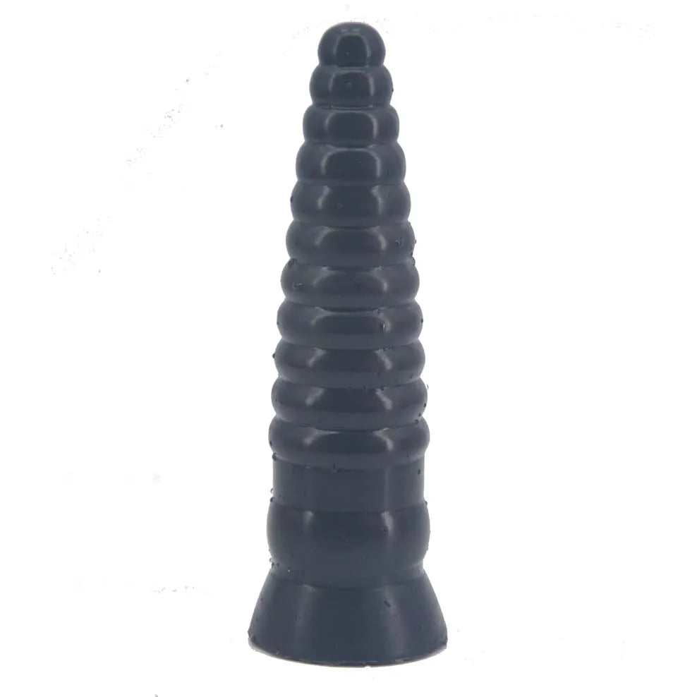 FAAK Gold Large Long Anal Plug With Suction Cup Fantasy Animal Dildos Butt Plug Sex Toys For Women Men Masturbator