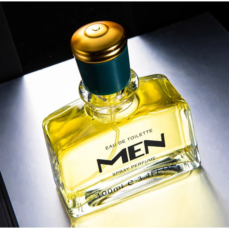 Men's Perfume 100ml Cologne Fresh Lasting Temptation Fragrance Charming Pheromone Spray Man Confidence Perfume