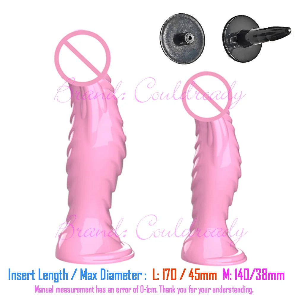 Soft Realistic Enorme Female TPR Penis Head Strap On Dildos Replacement Anal Sex Toys