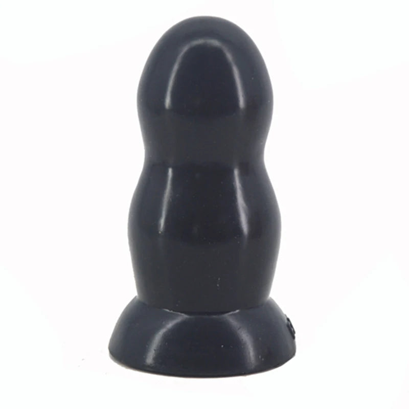 FAAK Gold Large Long Anal Plug With Suction Cup Fantasy Animal Dildos Butt Plug Sex Toys For Women Men Masturbator