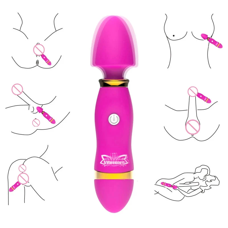 Sex Toys for Women Sexy G Spot Anal Plug Vagina Vibrator Clitoris Stimulator Dildo Breast Massage Couples Games Adult Products