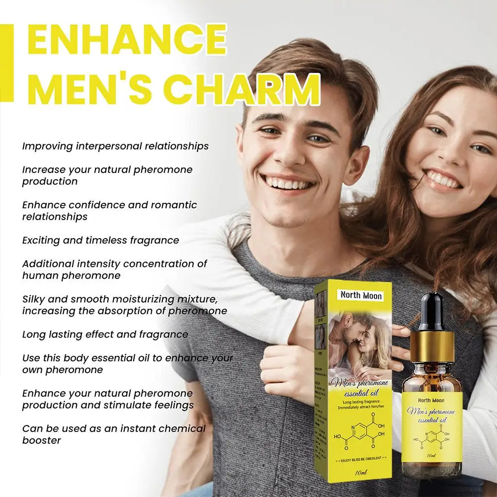 1/3/5PCS Natural Pheromone Fragrance Oil Attractant For Men Women Sexually Stimulating Perfume Sexy Temptation Flirting Perfume