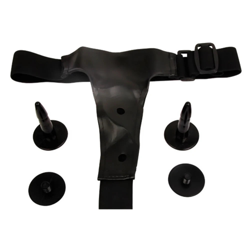 Soft Realistic Enorme Female TPR Penis Head Strap On Dildos Replacement Anal Sex Toys