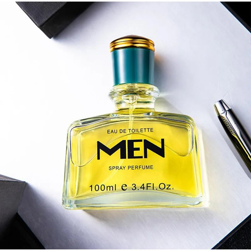 Men's Perfume 100ml Cologne Fresh Lasting Temptation Fragrance Charming Pheromone Spray Man Confidence Perfume
