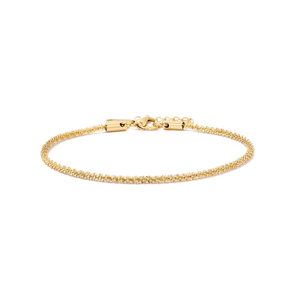 eManco Delicate Compact Cauliflower Chain Anklet Fashion Charm Women Barefoot Beach Jewelry 48 Hour Shipping