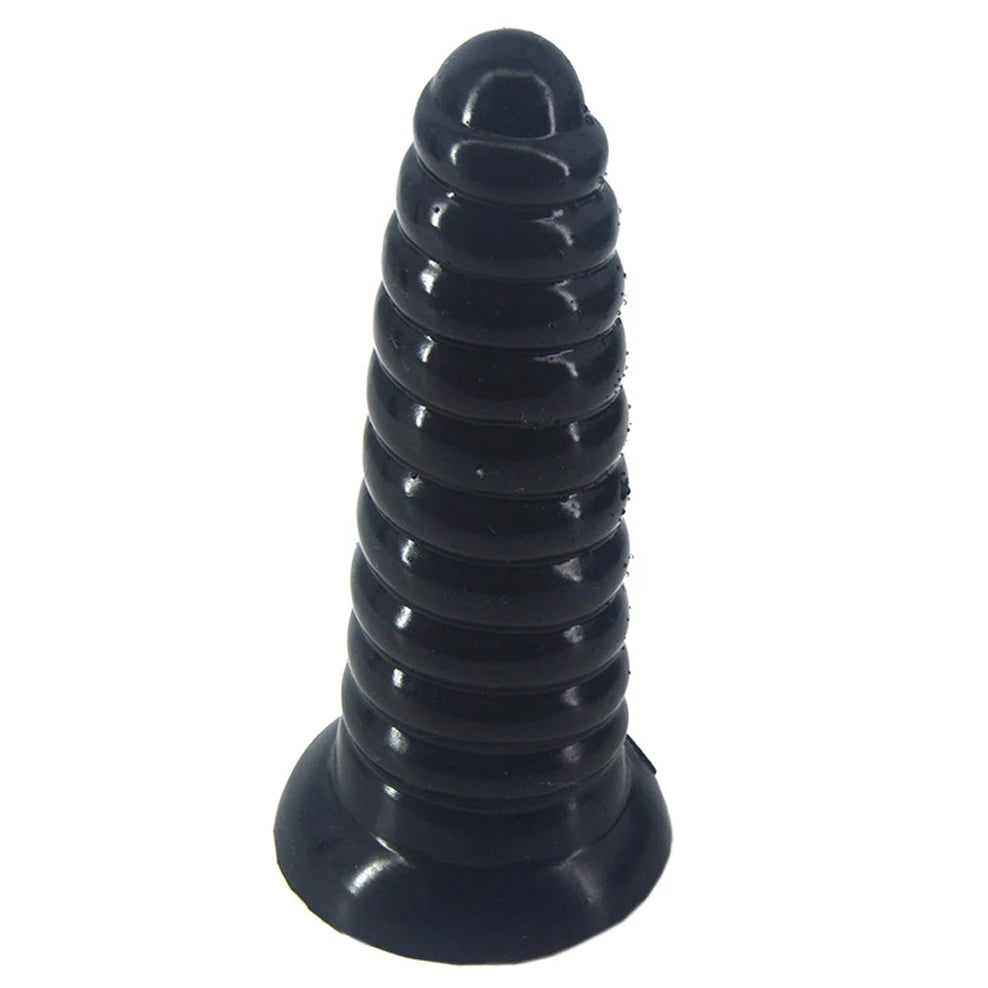 FAAK Gold Large Long Anal Plug With Suction Cup Fantasy Animal Dildos Butt Plug Sex Toys For Women Men Masturbator