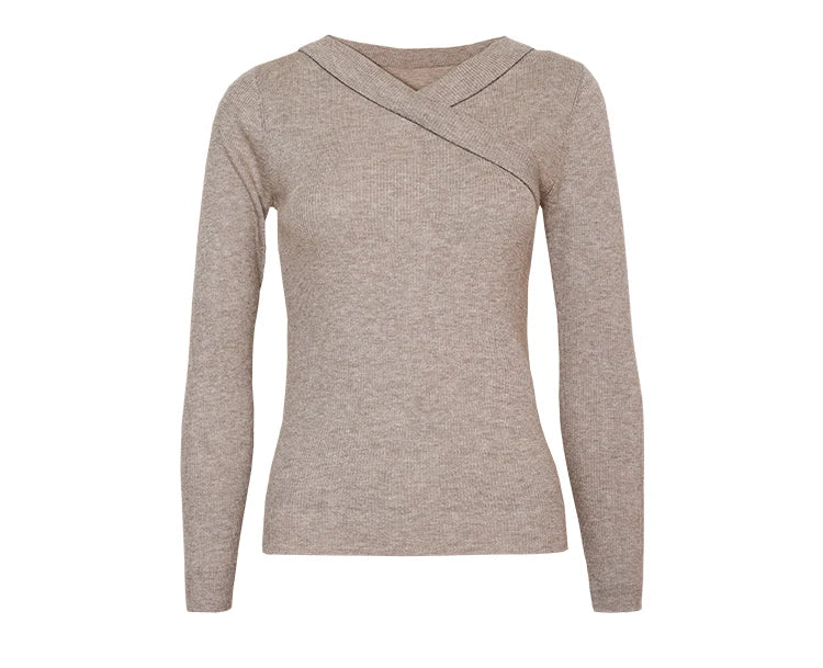 BC-291 Thin Top Quality For Women Knitted Woolen Pullover Wool Women's Sweater Knitwear Women Clothes