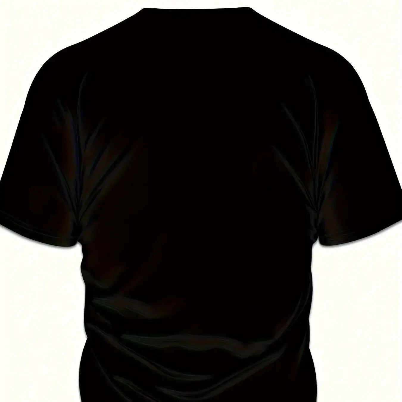 Men‘s 3D Playing Card Digital Style Print Clothing Casual Short-Sleeved Round Neck Oversize Fashion Sport T-Shirt