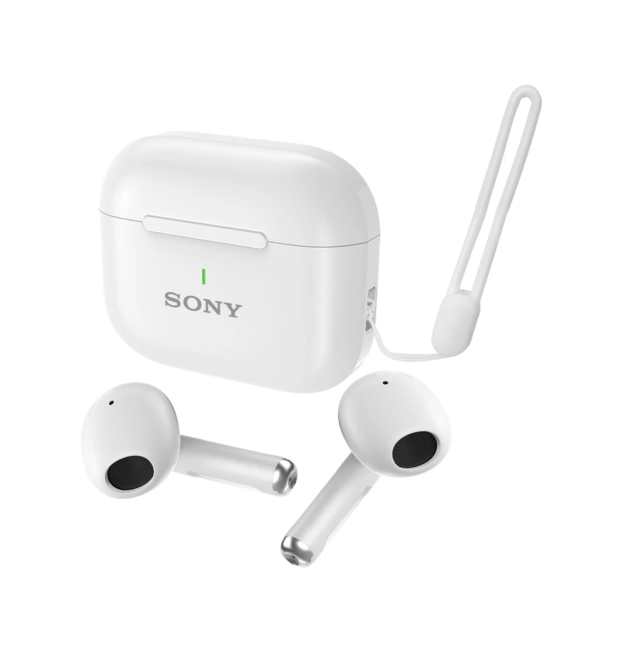 Original SONY A6 Pro Wireless Bluetooth Headset In-Ear Extra Bass Earbud HiFI Stereo Sport Earphone with Mic Earphone lanyard