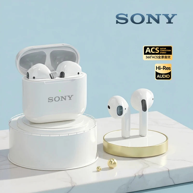 Original Sony Pro4 True Wireless Bluetooth Earphones Headphones HiFi Sound Low Latency Noise Reduction Earbuds for With mic