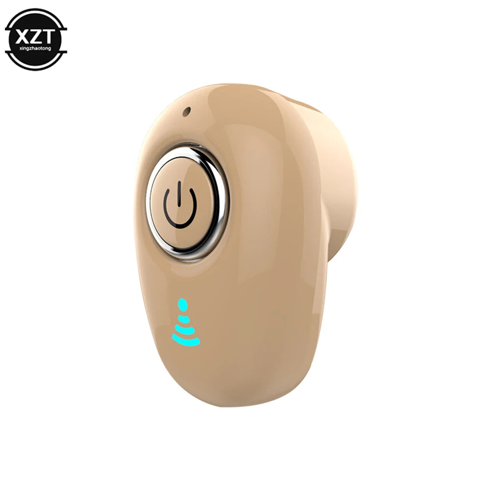 Mini Invisible Ture Wireless Earphone Noise Cancelling Bluetooth-compatible Handsfree Stereo Headset TWS Earbud With Microphone
